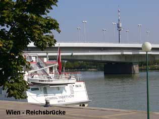 Wien - Reichsbr�cke