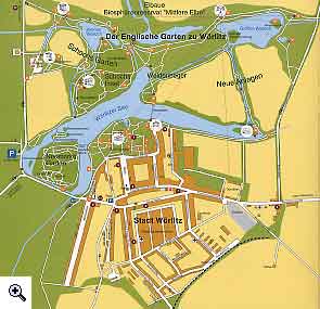 Plan vom Woerlitzpark