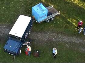 Parkplatz im Volkspark
