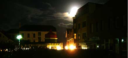Vollmond auf Borkum