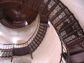 Wendeltreppe im Jagdschloss