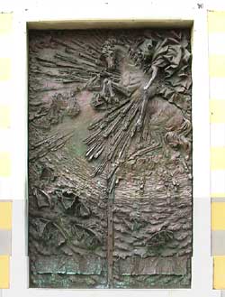 Portofino, T�r der Kirche San Martino 